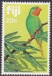 Stamps Oceania - Fiji -  Loro