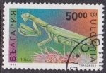 Sellos de Europa - Bulgaria -  insecto