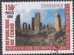Stamps : Africa : Chad :  Stonehenge