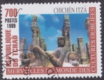 Stamps : Africa : Chad :  Chichen itza