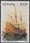 Stamps Guyana -  Barco
