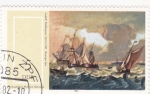 Stamps Germany -  pintura naval