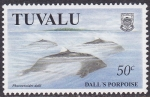 Stamps : Oceania : Tuvalu :  Marsopa