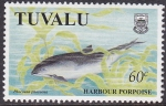 Stamps Oceania - Tuvalu -  Marsopa