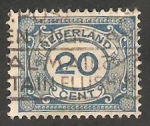 Stamps Netherlands -  105 - Cifra