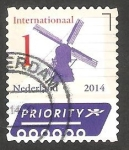 Stamps Netherlands -  Molino de viento