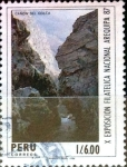 Stamps Peru -  Intercambio 0,20 usd 6 intis 1987