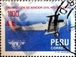 Stamps : America : Peru :  Intercambio 0,80 usd 1100 soles 1985