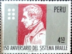 Stamps Peru -  Intercambio dm1g3 0,45 usd 4,50 soles 1976