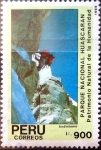 Stamps Peru -  Intercambio 0,45 usd 900 intis 1990