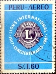 Stamps Peru -  Intercambio dm1g 0,20 usd 1,60 soles 1967
