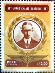Sellos de America - Per -  Intercambio 0,20 usd 2 intis 1987
