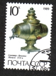 Stamps Russia -  Samovares rusos