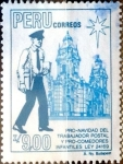 Stamps Peru -  Intercambio 0,60 usd 9 intis 1988