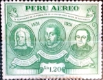 Stamps Peru -  Intercambio dm1g 0,45 usd 1,20 soles 1951