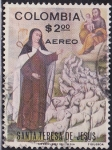 Stamps Colombia -  Intercambio