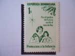 Stamps : America : Dominican_Republic :  Protección a la Infancia