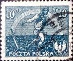 Sellos de Europa - Polonia -  Intercambio 0,20 usd 10 g. 1921