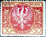 Stamps Poland -  Intercambio crxf 0,20 usd 50 m. 1921