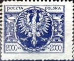 Stamps Poland -  Intercambio crxf 0,20 usd 2000 m. 1923