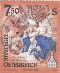 Stamps Austria -  abadia y monasterio 