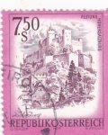 Stamps Austria -  castillo de Festung