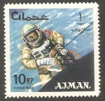 Sellos de Asia - Emiratos �rabes Unidos -  Ajman - 71 - Conquista del Espacio