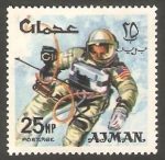 Stamps United Arab Emirates -  Ajman - 73 - Conquista del Espacio