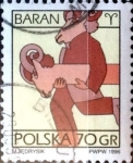 Stamps Poland -  Intercambio 0,30 usd 70 g. 1996