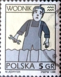 Stamps Poland -  Intercambio 0,20 usd 5 g. 1996