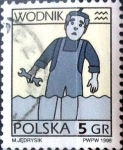 Stamps Poland -  Intercambio 0,20 usd 5 g. 1996