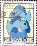 Stamps Poland -  Intercambio 0,20 usd 10 g. 1996