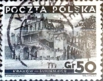 Stamps : Europe : Poland :  Intercambio 0,30 usd 50 g. 1936