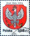 Stamps Poland -  Intercambio 0,40 usd 3000 z. 1992