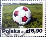 Stamps Poland -  Intercambio 0,25 usd 6,90 z. 1978