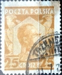 Stamps Poland -  Intercambio 0,35 usd 25 g. 1928