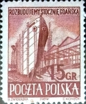 Stamps : Europe : Poland :  Intercambio 0,20 usd 15 g. 1952