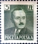 Stamps : Europe : Poland :  Intercambio 0,20 usd 5 z. 1950