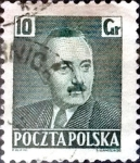 Stamps Poland -  Intercambio 0,20 usd 10 g. 1950