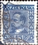 Sellos de Europa - Polonia -  Intercambio 0,20 usd 15 g. 1928