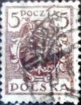 Sellos de Europa - Polonia -  Intercambio 0,20 usd 5 m. 1920
