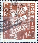 Stamps Portugal -  Intercambio 0,20 usd 40 cent. 1935
