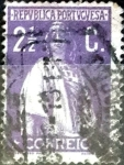 Stamps : Europe : Portugal :  Intercambio 0,20 usd 2,5 cent. 1912