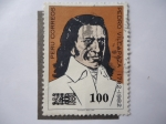 Stamps Peru -  Pedro Vilcapaza 1782-1982-descendiente de Tupac Amaru.