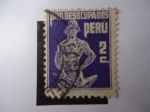 Stamps Peru -  Pro-Desocupados