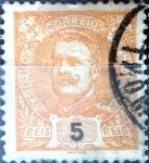 Sellos de Europa - Portugal -  Intercambio 0,20 usd 5 r. 1895