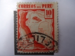 Stamps Peru -  El Perú Tiene la Red de Carreteras de mayor altura en el Mundo-1920-1936