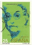 Stamps Spain -  MUJERES FAMOSAS ESPAÑOLAS. MARIA MOLINER. EDIFIL 3099