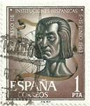 Sellos de Europa - Espa�a -  (301) CONGRESO DE INSTITUCIONES HISPÁNICAS. CRISTÓBAL COLÓN. EDIFIL 1515