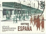 Stamps Spain -  UTILICE TRANSPORTES COLECTIVOS. METRO. EDIFIL 2562
